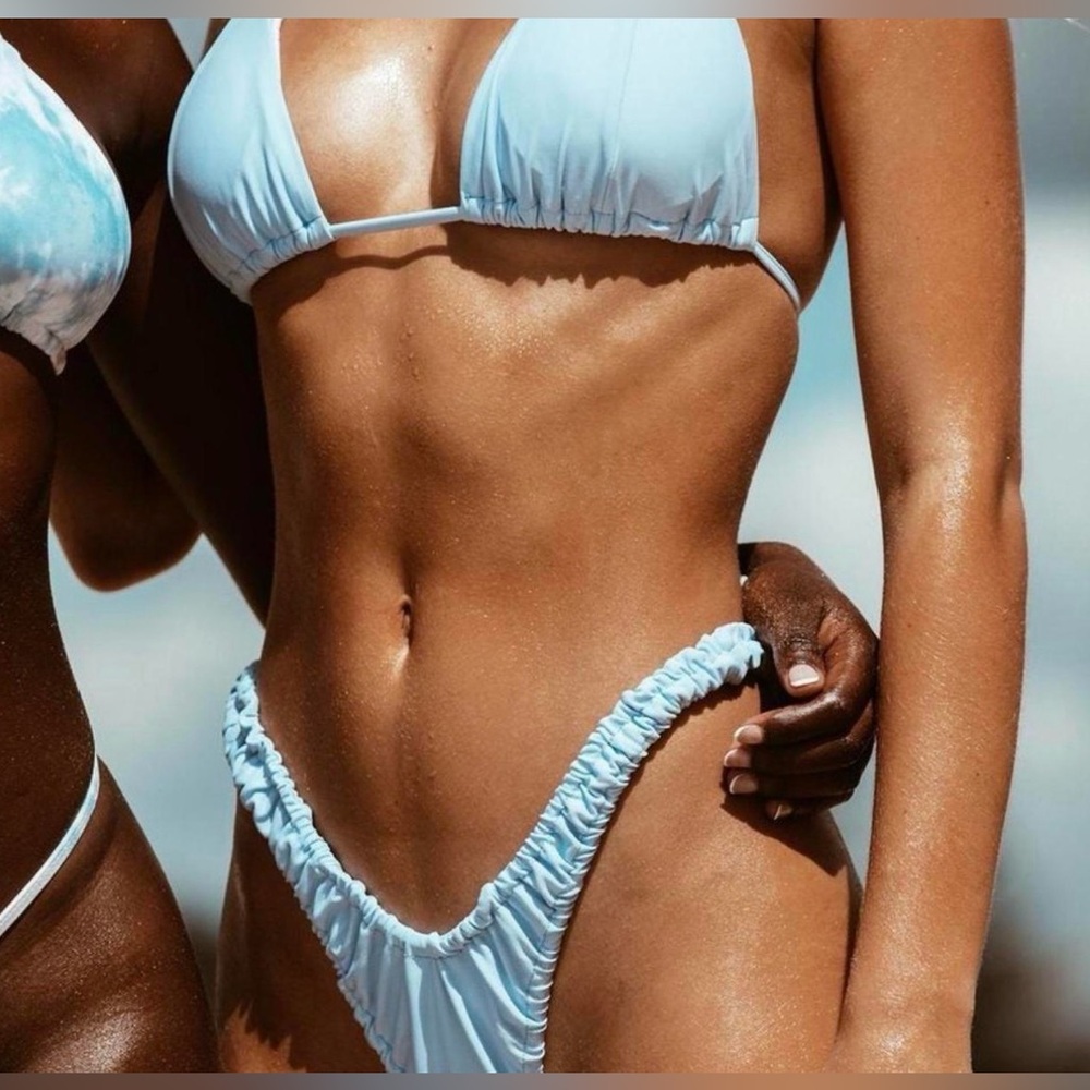 Princess Polly Light Blue Bikini small
